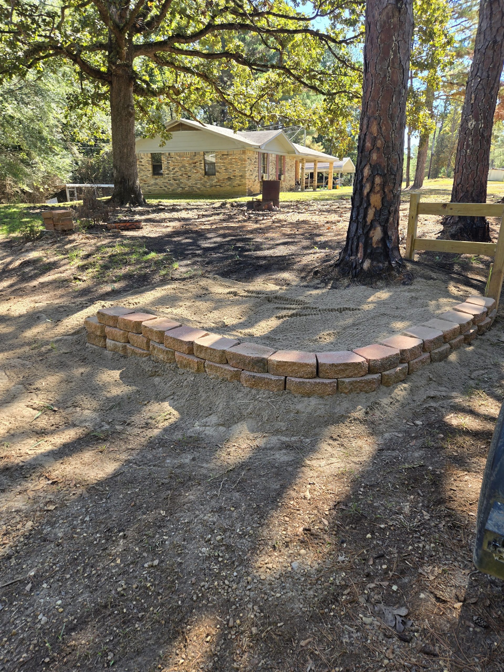 Yard Cleanup — After